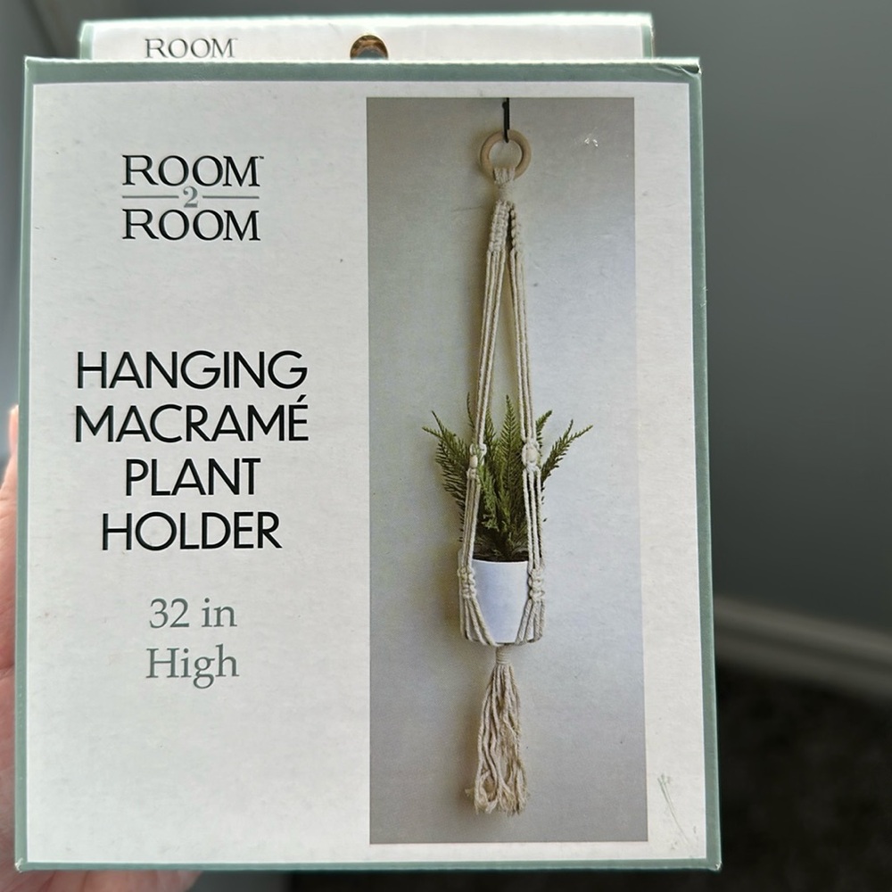 Hanging Macrame Plant Holder